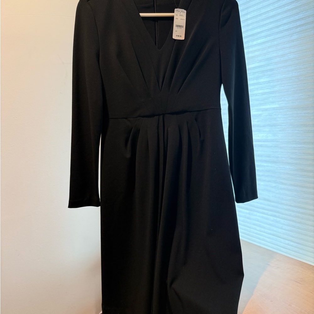 Brooks Brothers Classic Black Long Sleeve Dress